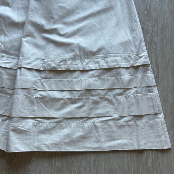 J Crew Drop Waist Mixy Dress Small Natural Pockets - Picture 9 of 12